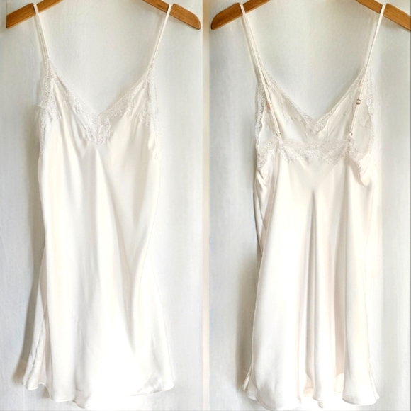 Victoria’s Secret White Floral Lace Slip Dress - Picture 10 of 16